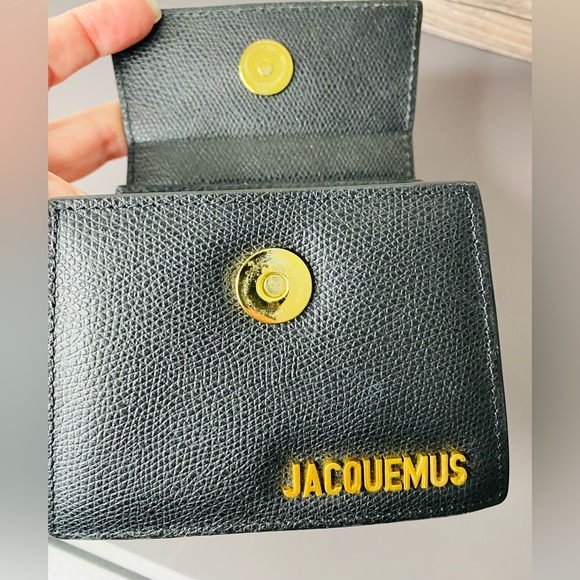 Jacquemus Mini Le Chiquito in Black Leather Authentic with Certificate See Pics - Picture 5 of 16